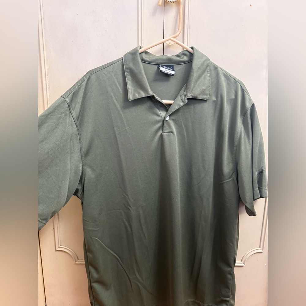Nike Olive Polo Shirt - Men’s Short Sleeve